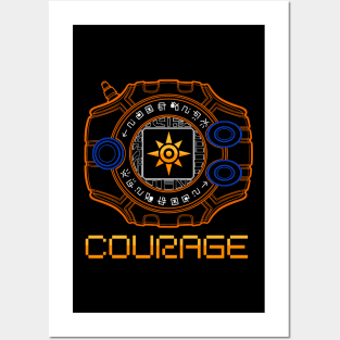 Courage Posters and Art